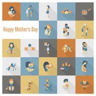 Happy Mothers Day Icons N527