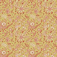 Cute floral seamless vector pattern N4