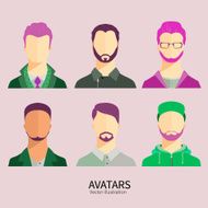 Set of avatar icons N2