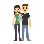 Couple with baby N2