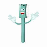 Funny toothbrush tooth brush dentist children cartoon N11