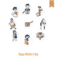 Happy Mothers Day Icons N528