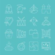 toy line icon set N12