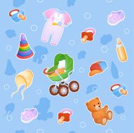 Childish background N14