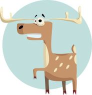 gay icon deer illustration N2