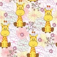Cartoon Giraffe N14