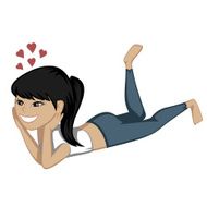Lying on the floor N8