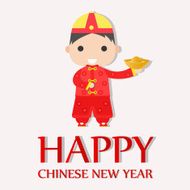 Happy Chinese New Year Greetings Happy Boy N2