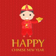 Happy Chinese New Year Greetings Happy Boy N3