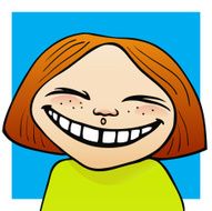 big grin