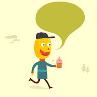 sweet tooth ice cream character