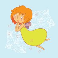 Cheerful fairy