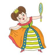 The princess and mirror