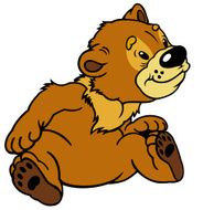 Cartoon Bear N10