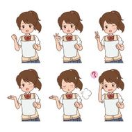 girl pose N74