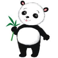 Funny panda