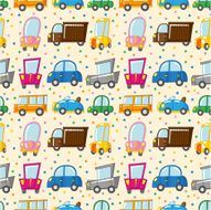 Seamless car pattern N8