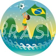brazil soccer symbol