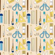 seamless stationery pattern N5