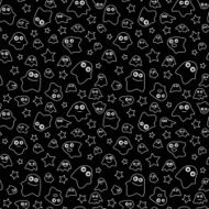 Seamless pattern ghost