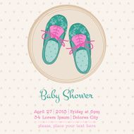 Baby Shower or Arrival Card N3