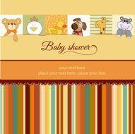 baby shower announcement card N7