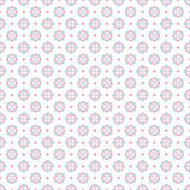 Light floral romantic vector pattern (tiling) N4