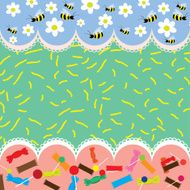 Bee background