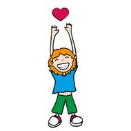 Boy and heart N2