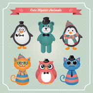 Cute fashion Hipster Animals &amp; pets N2