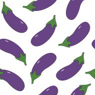 eggplant pattern