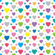 lovely hearts collection background
