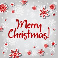 Merry christmas card or background