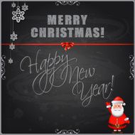 Merry Christmas and Happy New Year card N4