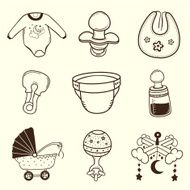 Baby icon collection N2