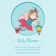 Baby Arrival or Shower Card N4