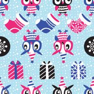 Christmas Seamless background Holiday pattern for your design N7