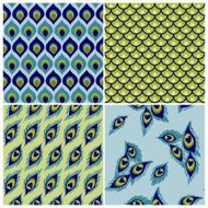 Set of Seamless Backgrounds