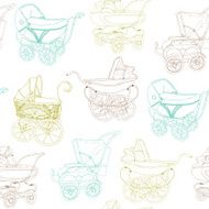 Baby Carriage Background