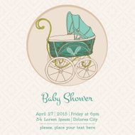 Baby Shower or Arrival Card N4