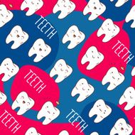 Seamless teeth pattern N3