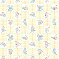 Baby seamless wallpaper N2