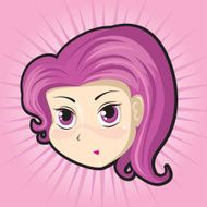 Pink Hair Girl N2