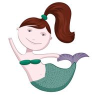 Young mermaid