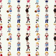seamless student pattern N4