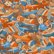 Toys seamless pattern N9