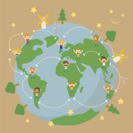 Children around the world save