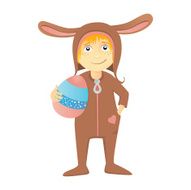 Easter Bunny - kid in a costume