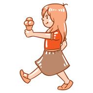 Girl with ice cream N9