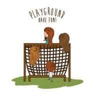 Playground design vector illustration N14
